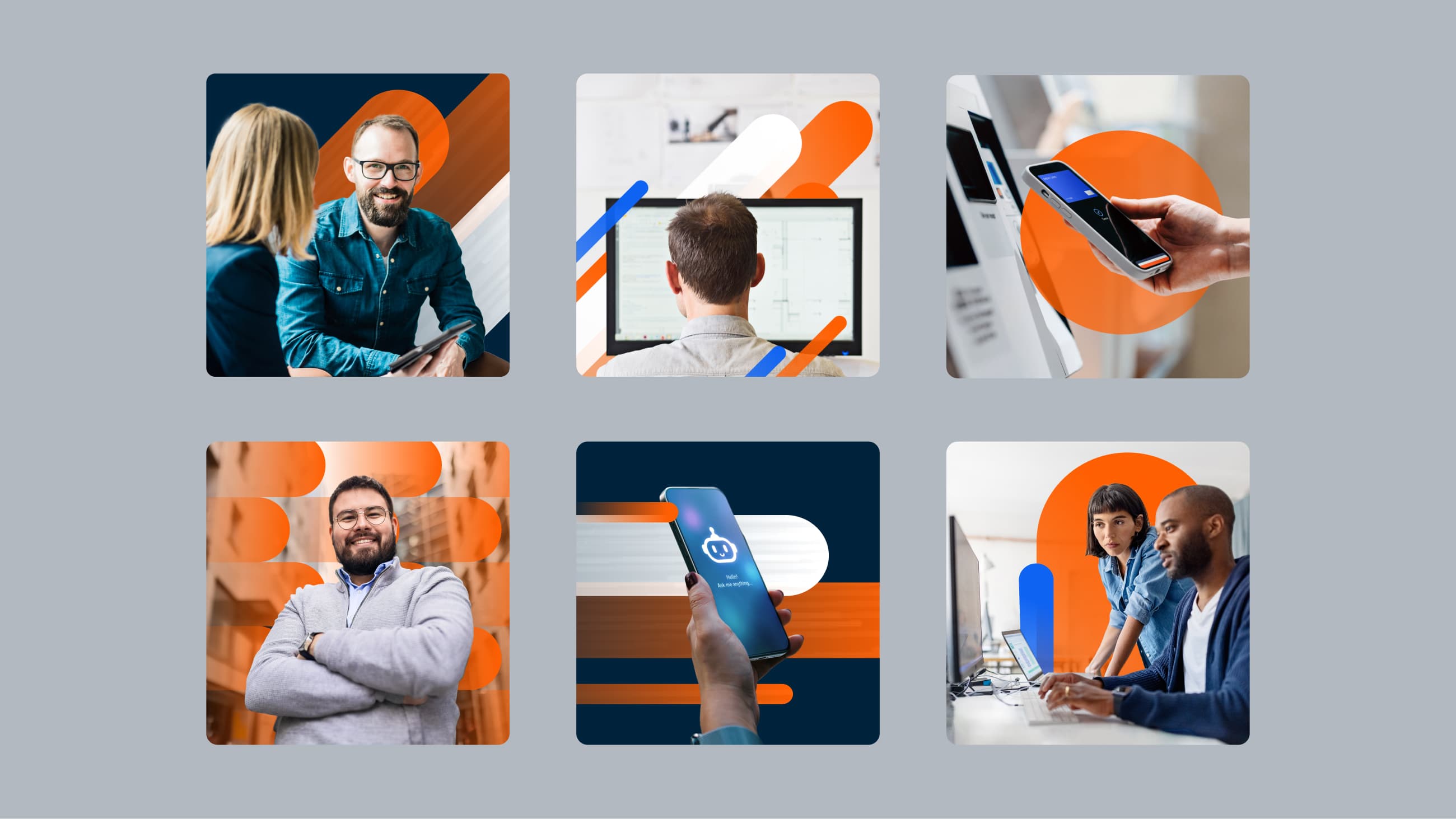 Teradata expressive brand elements and photography